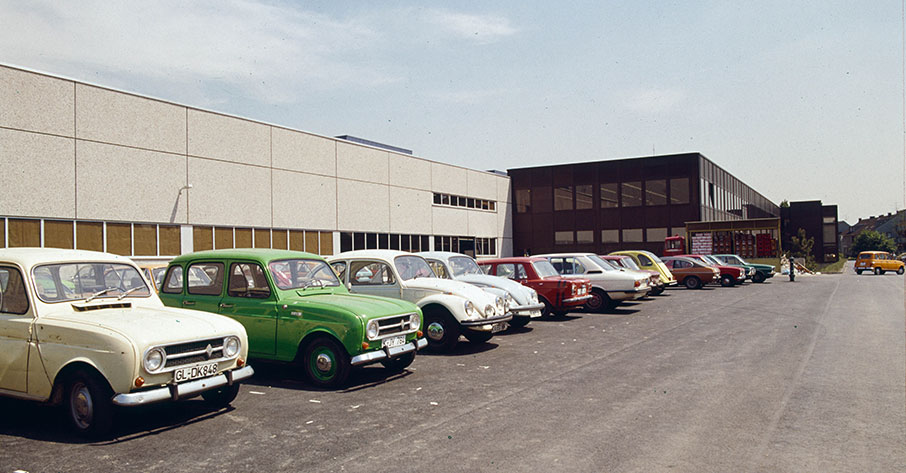 Schokoladenfabrik Außenansicht